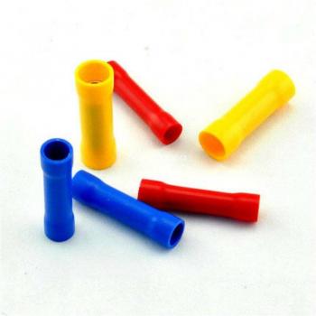 50Pcs Electrical Wire Insulated Crimp Connectors (BV1.25, BV2.5, BV5.5)