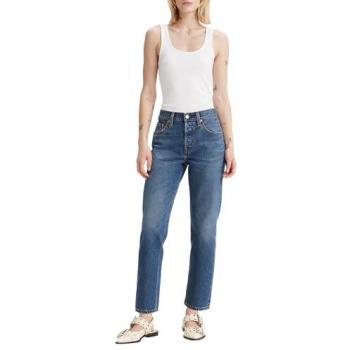 Levi's 501 Mujeres Azul Cálido Denim Casual 24/26