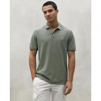 ECOALF Polo Manche Courte Vert Tano