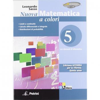 Libro Testo Nuova Matematica A Colori 5. 9788849417180