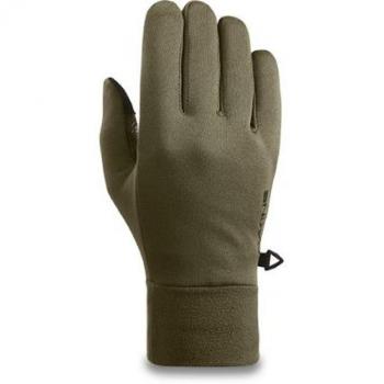 Dakine Storm Liner Guante con Forro Negro-Ámbar