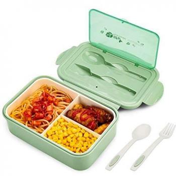 MicroSafe Green Bento Box – Dishwasher & Microwave Friendly
