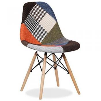 Sedie Lo+DeModa in legno faggio, dimensioni 51x46x4,4 cm