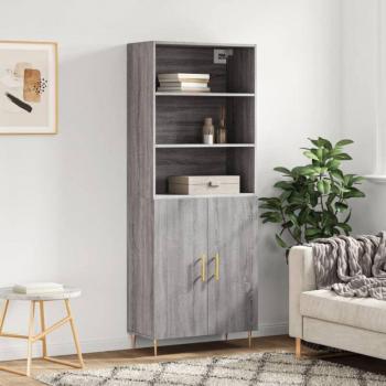 Buffet Chic Sonoma Gris 69,5x34x180 cm