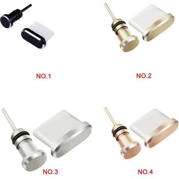 Conjunto de Repuestos: Enchufe USB‑C + Jack de Auriculares – 2 Unidades