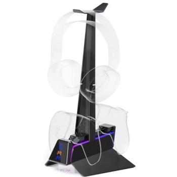 Station de recharge rapide X3 édition noire – One Size unisexe – Oniverse