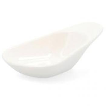 Aperitif Tray Set by Quid Select – 6 White Ceramic Plates, 10.5 cm