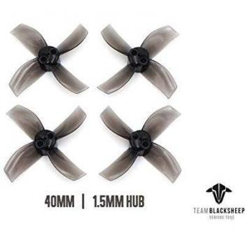 Team Blacksheep 4‑Blade Mikro-Propeller, 40 