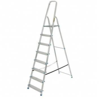 Alluminio Sca­la Autoportante 236 cm + Piattaforma – SKU BR‑00‑1207