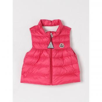 Moncler Unisex 18M Fuchsia Kids’ Softshell Vestcoat