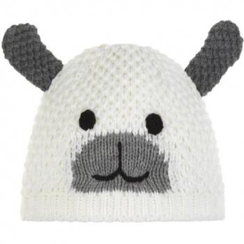 Bonnet blanc Grizzly pour bébé Eisbär