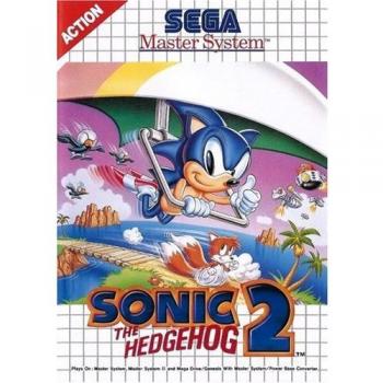 SONIC 2 THE HEDGEHOG PARA LA SEGA MASTER SYSTEM USADO COMPLETO