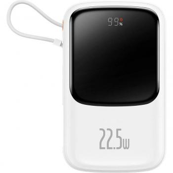 Powerbank Baseus 10000mAh Charge Rapide 22.5W Blanc