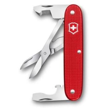 VICTORINOX Companion Slim Alox 6-Function Outdoor Emergency Multi-Tool Swiss-Made Compact Camping Survival