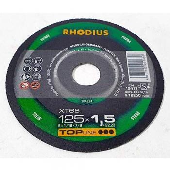 Rhodius XT 66 204624 Cutting Disc 125 mm for Stone