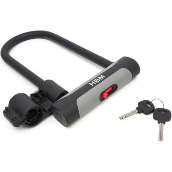Serrure à anse avec support de cadre HBM 16 x 180 x 320 mm