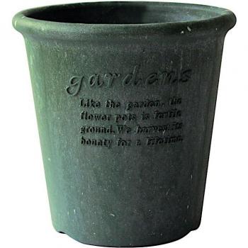 Hachiman Eco Round Garden Pot No. 5 Green