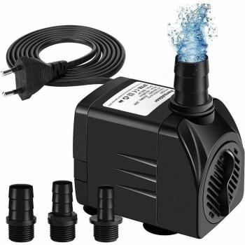 Mini pompe aquariums 65 W 3000 L/h – Pompe submersible, pompe fontaine étang, 3