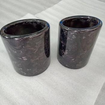 1PC Universal Satin Carbon Fiber Muffler Pipe Tip