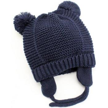 Fleece-Lined Baby Beanie Cap for Boys and Girls 0-24 Months