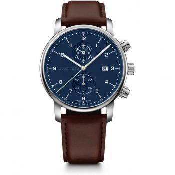 Cronografo Wenger Marrone 42mm