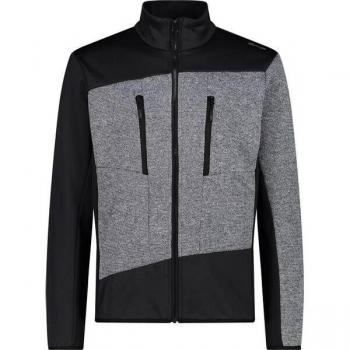 Unlimitech Fleece Männerjacke – Grau 58