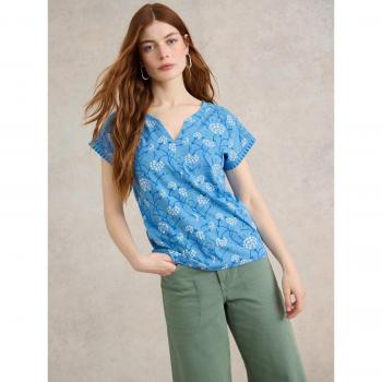 Blue Nelly Premium Cotton Top