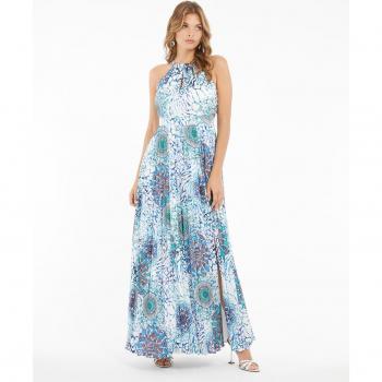 Marciano Pleated Skirt Long Dress