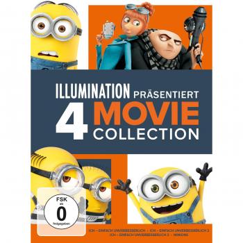Minions 4 Movie Collection [4 DVDs]