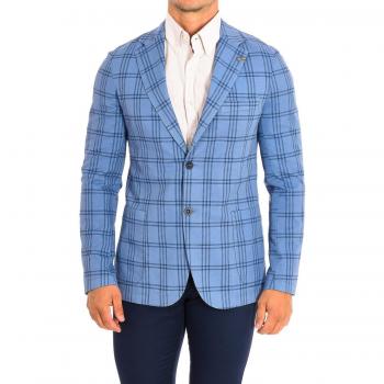 Blazer Business Blu Regolare per Uomo