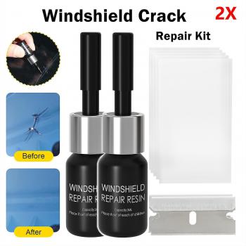 Fluide répare vitre auto 2pcs