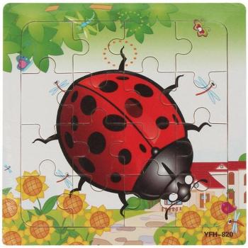 HIINST Educational Wooden Puzzle for Babies
