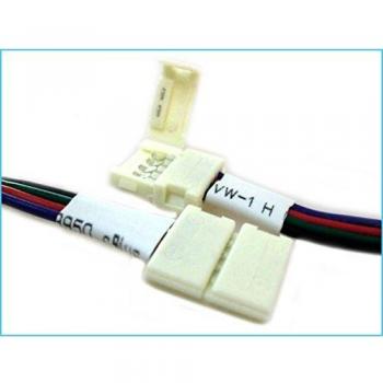 Connettore 10mm per chiudere striscia LED SMD RGB 5050