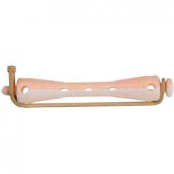 Sibel Permanentkruller Kort 12stk Wit Rose 6,5mm