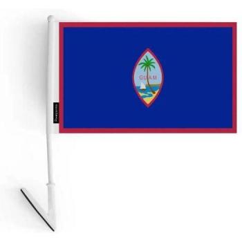 Guam Portable Adhesive Banner Set – 10, 14x21cm, Thin & Strong Polyester
