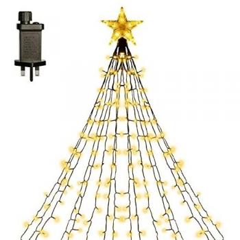 Holiday Sparkle Tree Light Bundle – 8 Modes & Memory