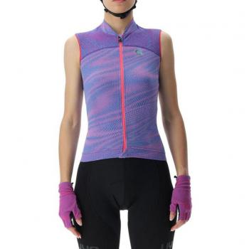 UYN Biking Wave Maglia Lilla senza Maniche XS
