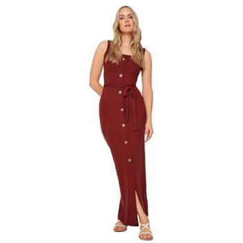 Sérénité Tall Sally : robe sans manches, rouge, taille 44