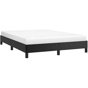 VidaXL Black Double Bed Frame 135x190 cm Faux Leather