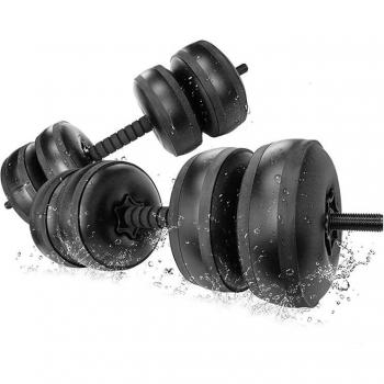 HKG Adjustable Water Dumbbells