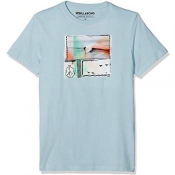 BILLABONG Matcha Tee SS Shirt Garçon, Bleu Ciel, FR : XS
