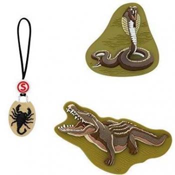 Vorschulrucksack Ergänzung: Krokodil-Mag‑Set “Wild Life”