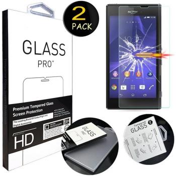 Protector de Pantalla Sony T3, MYTHOLLOGY Cristal Vidrio Templado [Alta Transparencia]