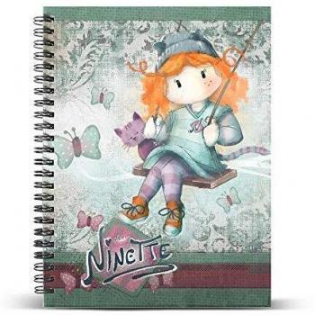 Cuaderno A4 Ninette Estilo Columpio