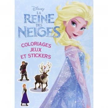 Disney La Reine Des Neiges,Colos, Jeux Et Stickers