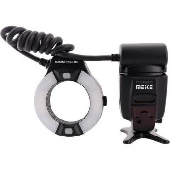 Canon MK‑14EXT Flash annulaire macro Meike E‑TTL double lumière