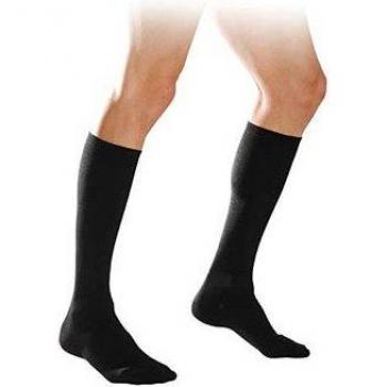 Chaussettes longue couture Sigvaris 3 Instinct – noir, coton, taille XXL