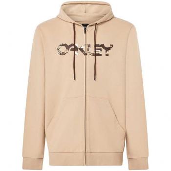 Oakley Full Zip XL Felpa Cappuccio Beige