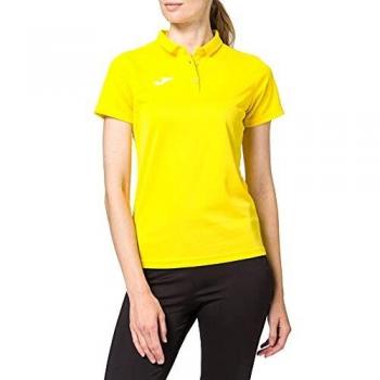 Joma Hobby Polo Amarillo para Mujeres Talla XS