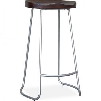 Aiyana 76 cm Barhocker – Privatefloor Holzmetall-Design